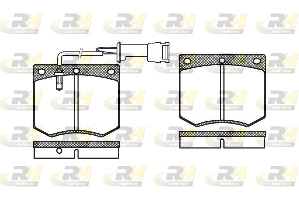 Bremsbelagsatz, Scheibenbremse