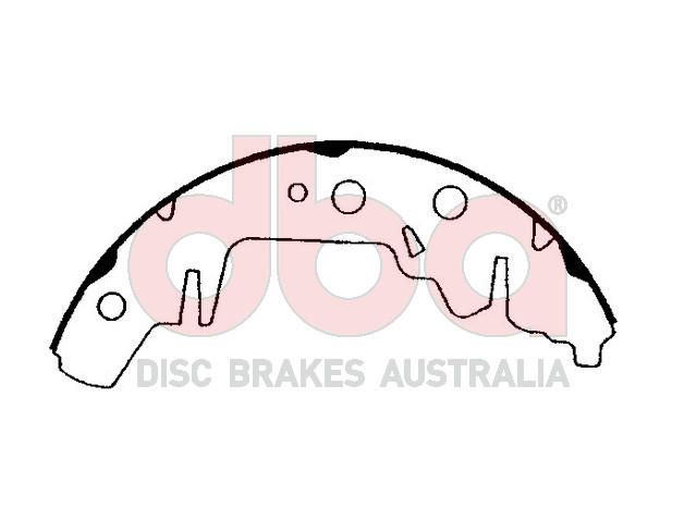 Street Series Brake Shoes [Kia Carnival 250mm] - TecDoc Only
