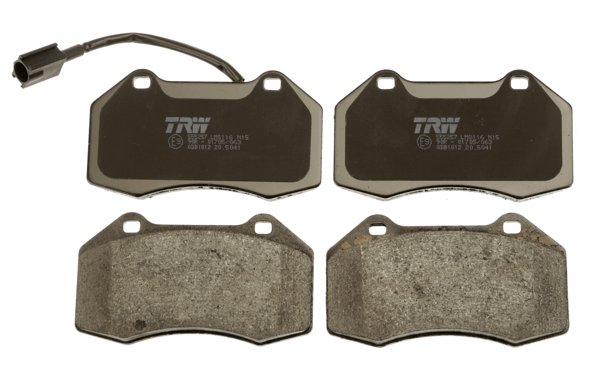 TRW DISC BRAKE PADS - TecDoc 2