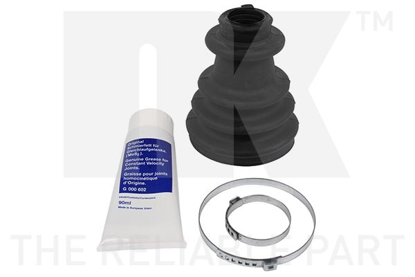 Faltenbalgsatz, Antriebswelle