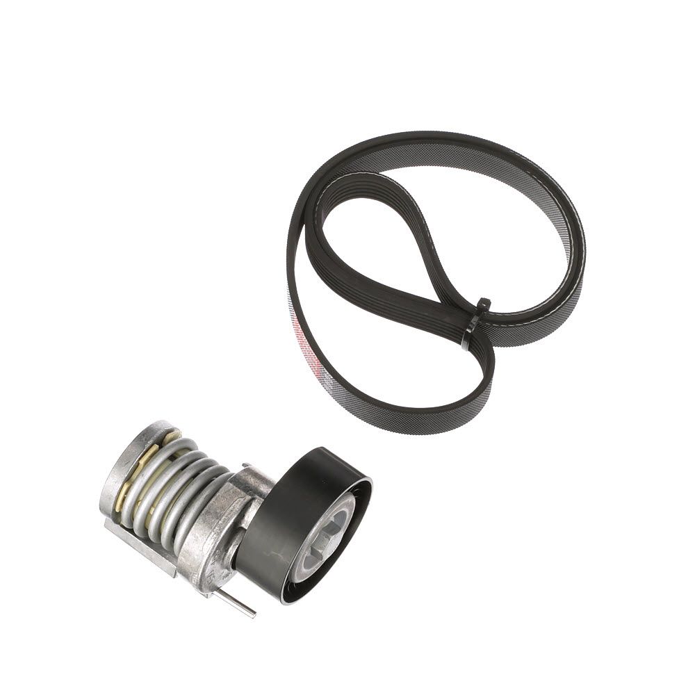 V formos rumbuotas diržas, komplektas