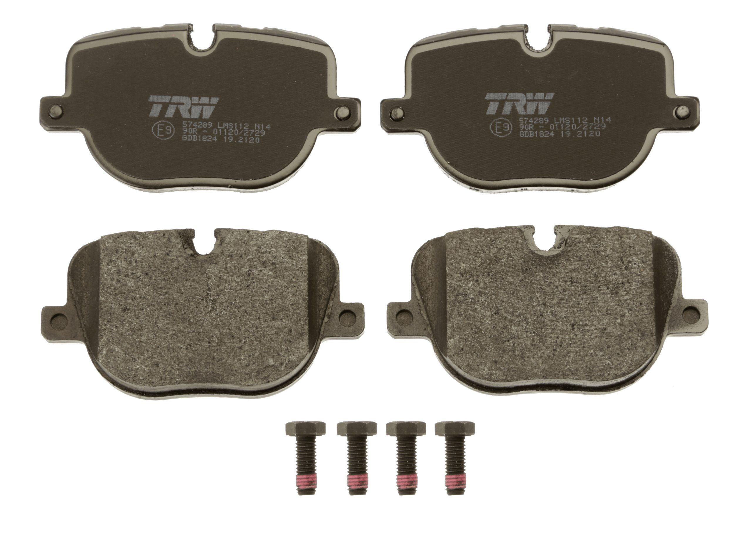 TRW DISC BRAKE PADS - TecDoc 2