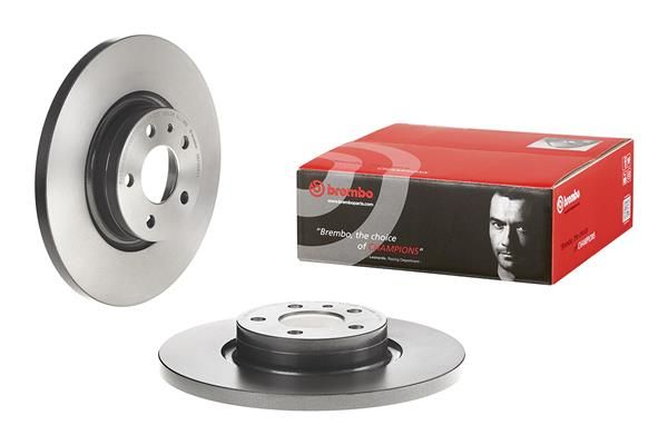BREMBO 08.7354.11 - Bremsscheibe PRIME LINE - UV Coated