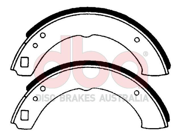 Street Series Brake Shoes [Nissan Caball / Patrol 1960-80 292mm] - TecDoc Only