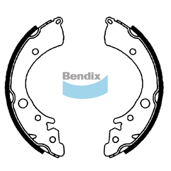 BS1613/DS5516 Brake Shoe Set | Bendix Brakes