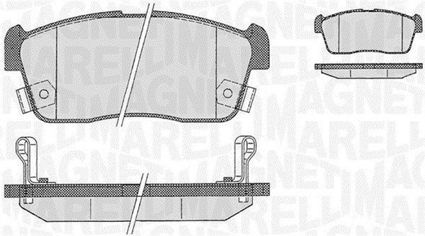 Brake Pad Set, disc brake 363916060471