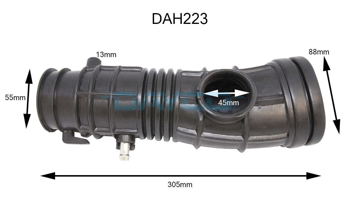 DAYCO AIR INTAKE HOSE HONDA - TecDoc Only