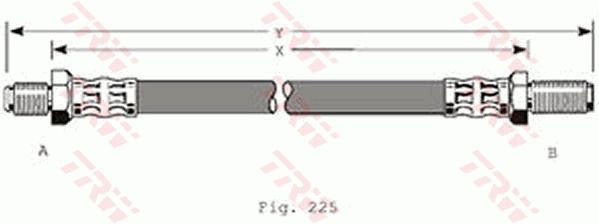 FLEXIBLE DE FREIN  9900