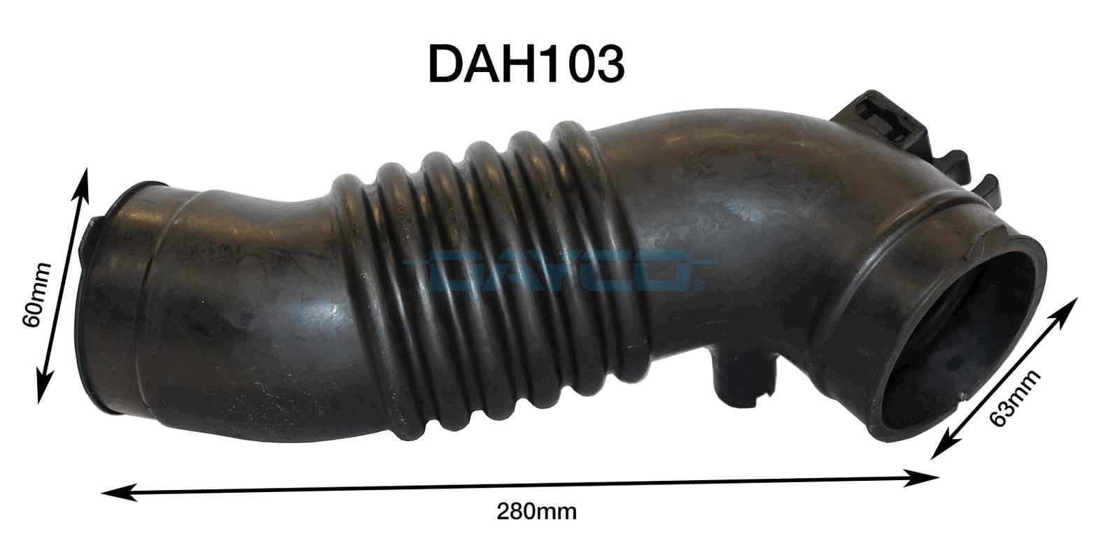 DAYCO AIR INTAKE HOSE FORD/ MAZDA - TecDoc Only