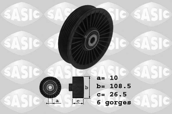 SASIC 1626144 Umlenk-/Führungsrolle, Keilrippenriemen