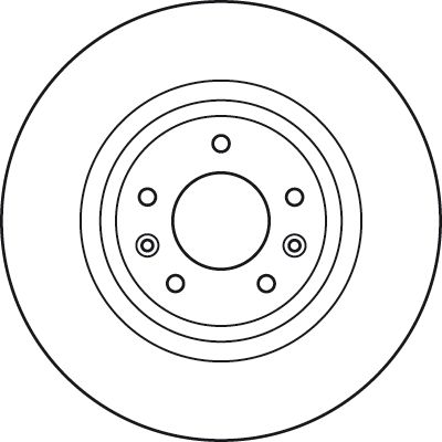 TRW BRAKE DISC - TecDoc 2