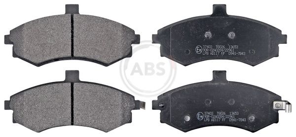 Brake Pad Set, disc brake 37403