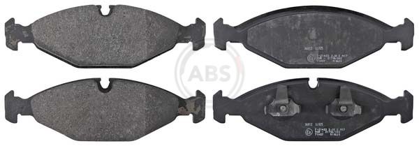 Bremsbelagsatz, Scheibenbremse