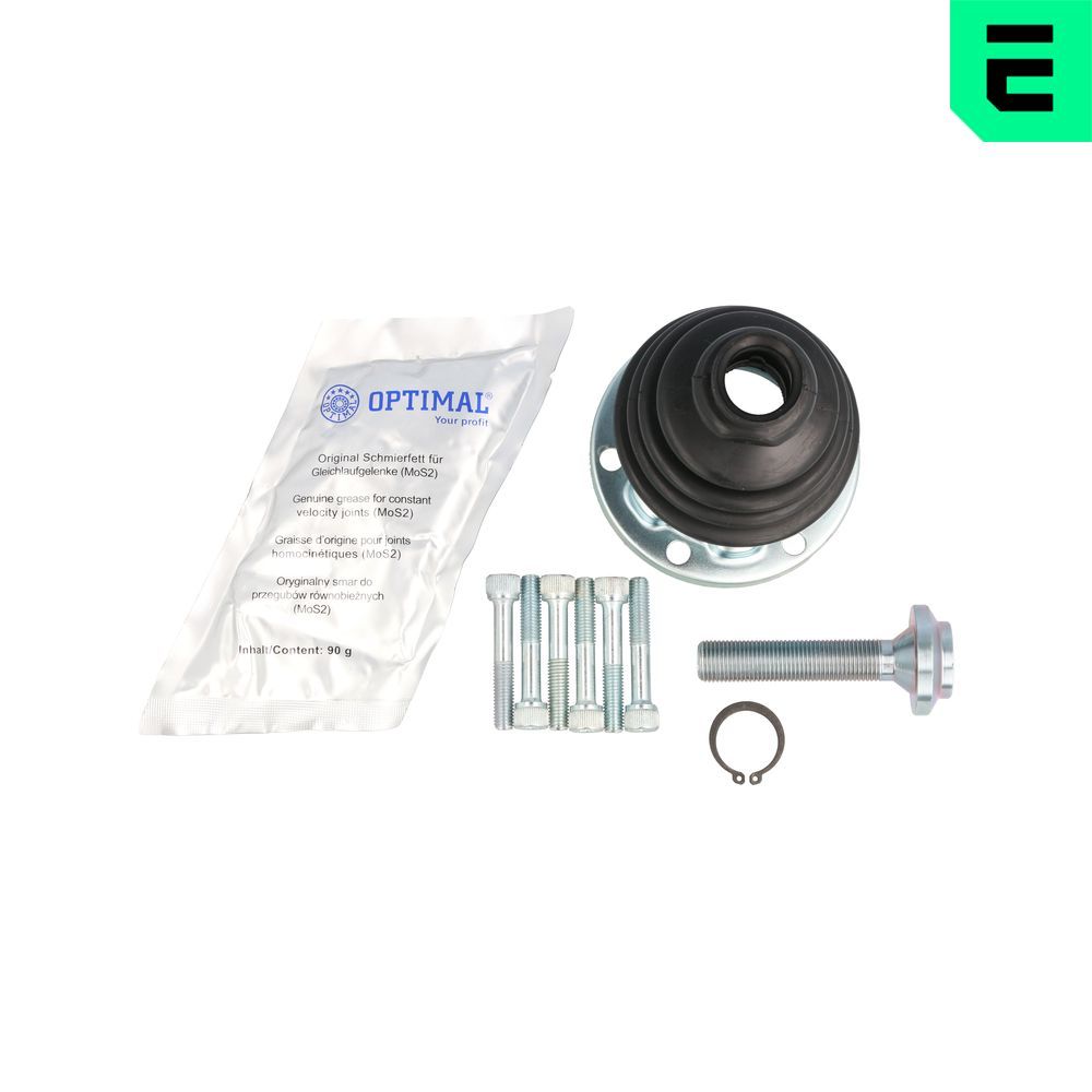 Faltenbalgsatz, Antriebswelle