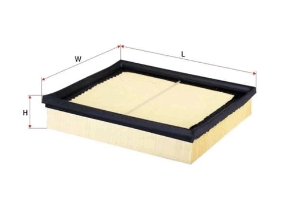 AIR FILTER FITS A1943 WA5377 - TecDoc Only