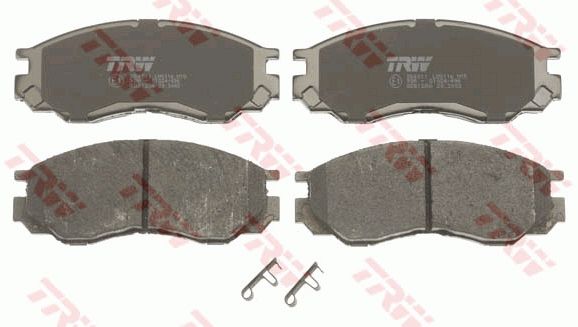 TRW DISC BRAKE PADS - TecDoc 2