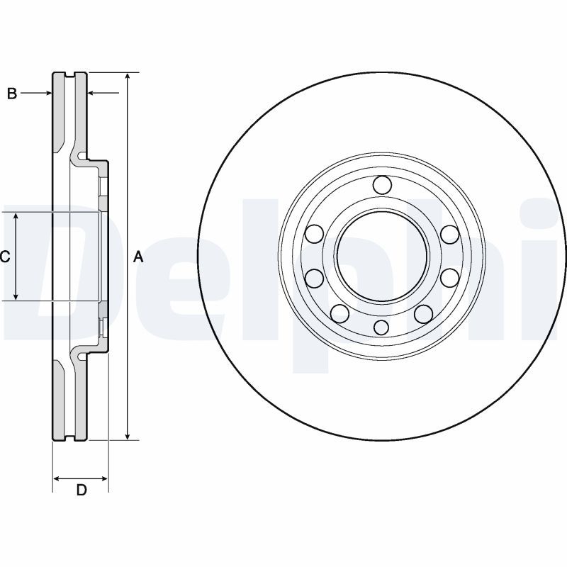 Brake Disc BG3713C