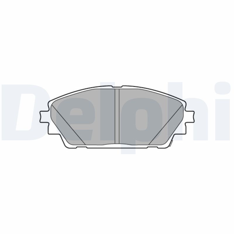 Brake Pad Set, disc brake LP3632