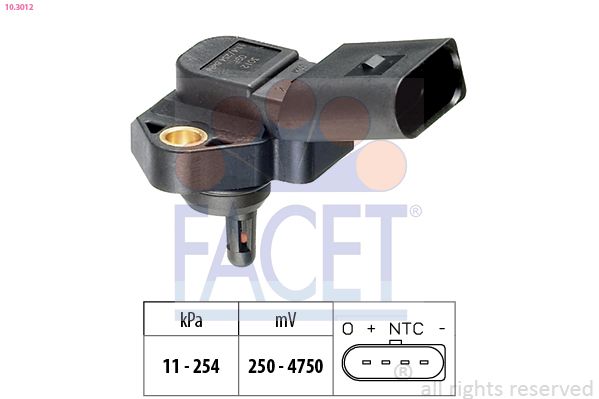 Air Pressure Sensor, altitude adaption 10.3012