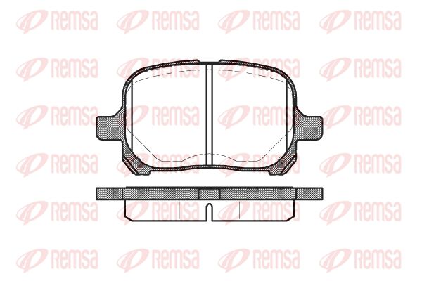 Premium Front Brake Pad Set Premium Front Brake Pad Set