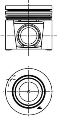 KOLBENSCHMIDT 40286600 Piston