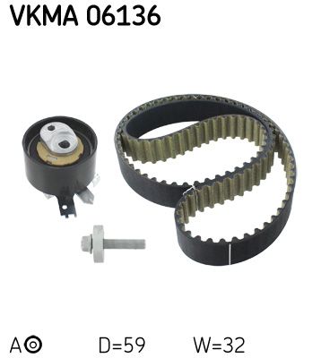 Timing Belt Kit VKMA 06136