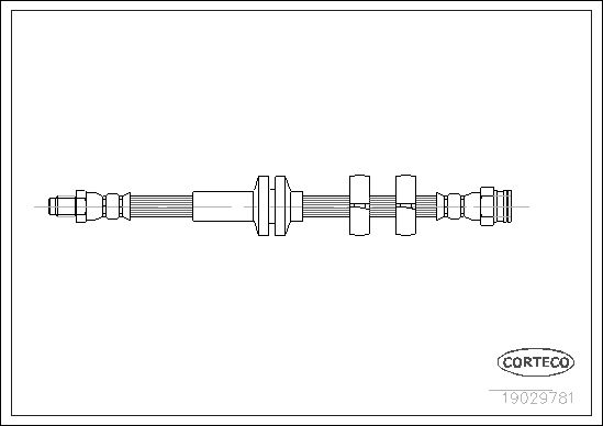 Brake Hose 19029781