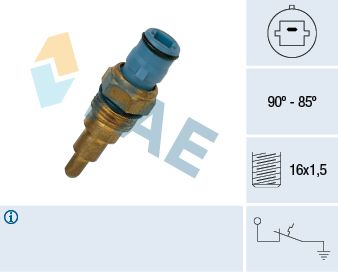 Temperature Switch, radiator fan 37660