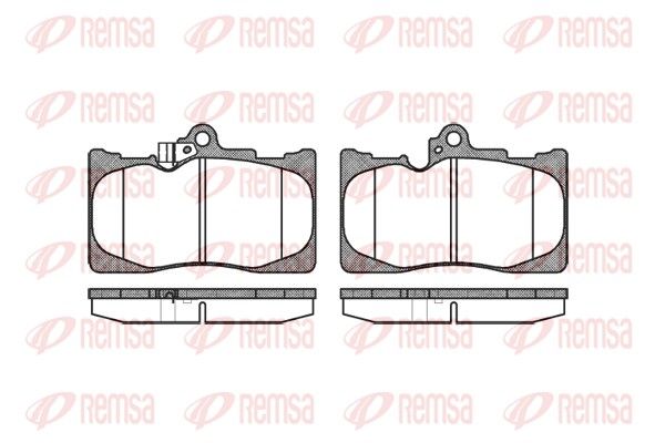 Premium Front Brake Pad Set Premium Front Brake Pad Set