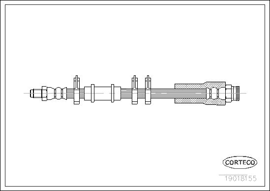 Brake Hose 19018155