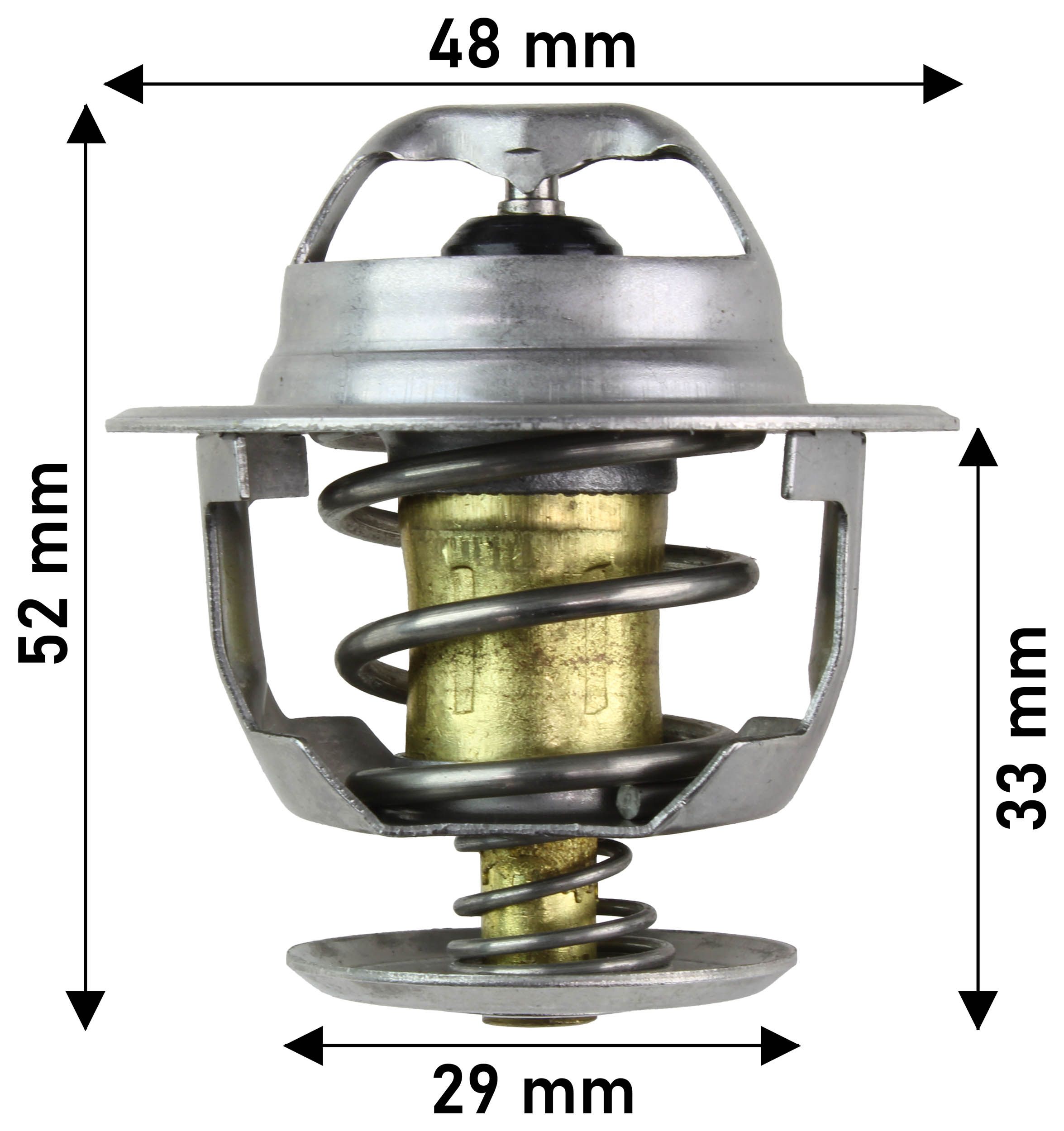 THERMOSTAT 48MM 82C MULTIPLE APPLICATIONS - TecDoc Only