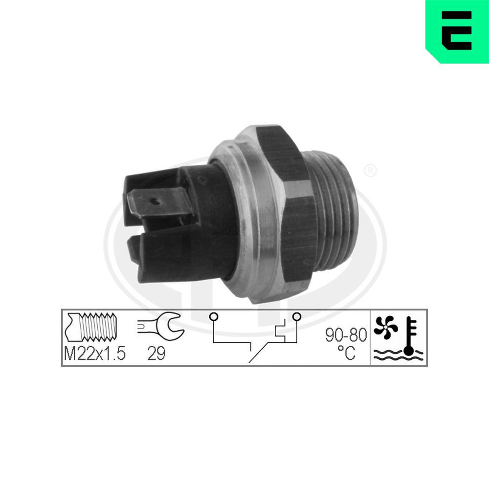 Temperaturschalter, Kühlerlüfter