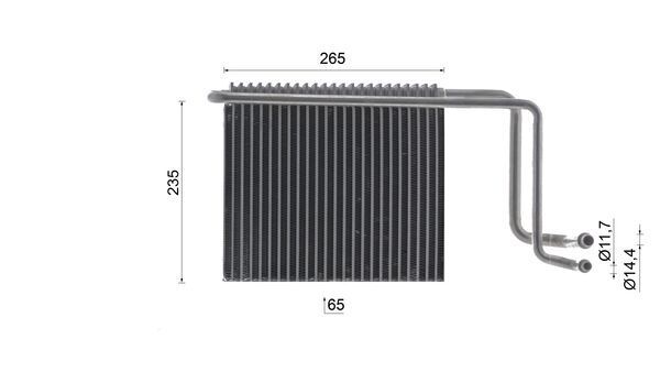 Verdampfer, Klimaanlage