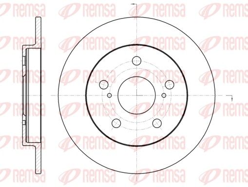 Brake Disc 61074.00