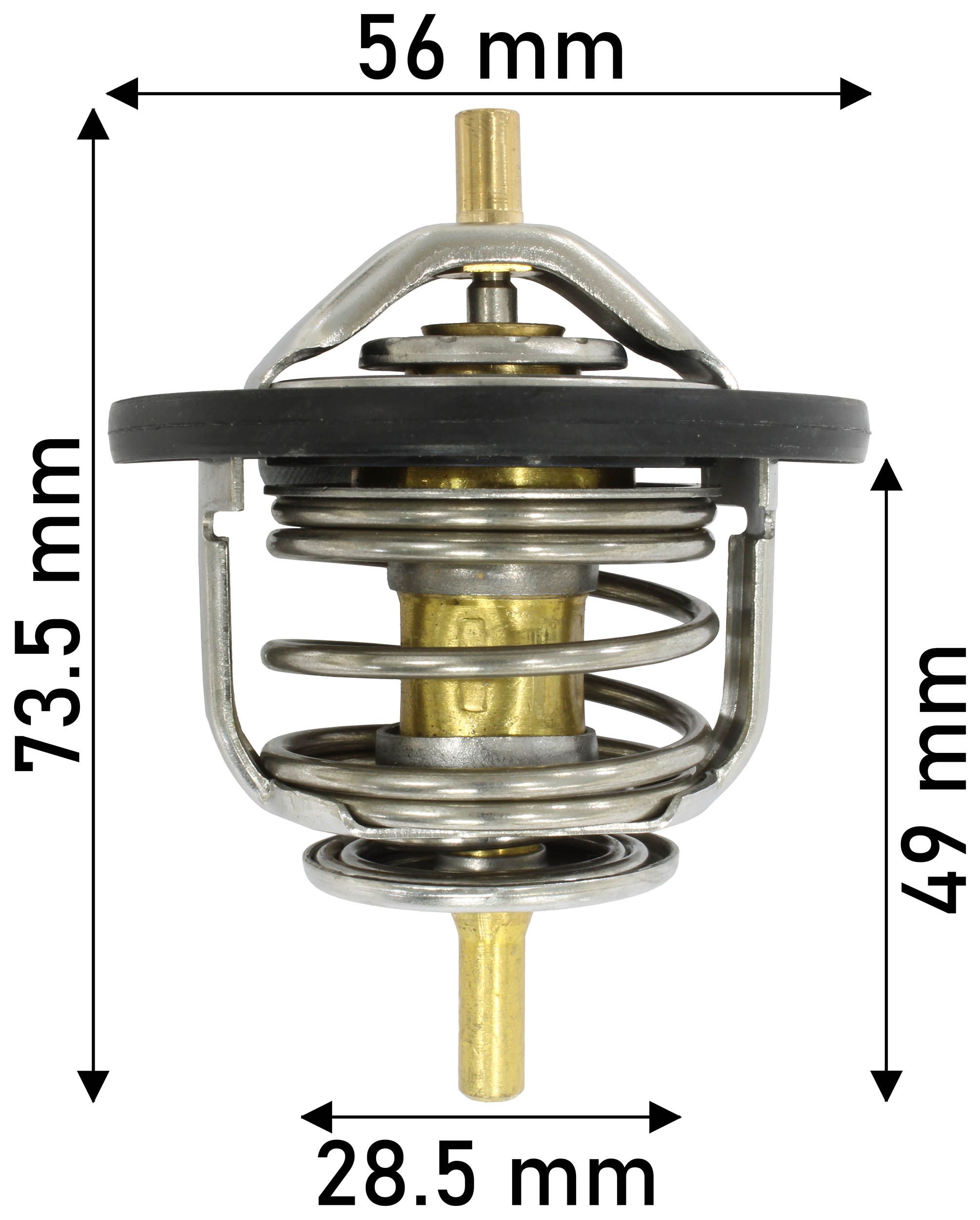 THERMOSTAT 54MM DIA 82C ISUZU - TecDoc Only