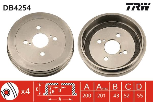 TAMBOUR DE FREIN  9900