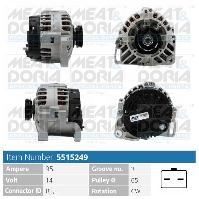 MEAT & DORIA 5515249 - Generator