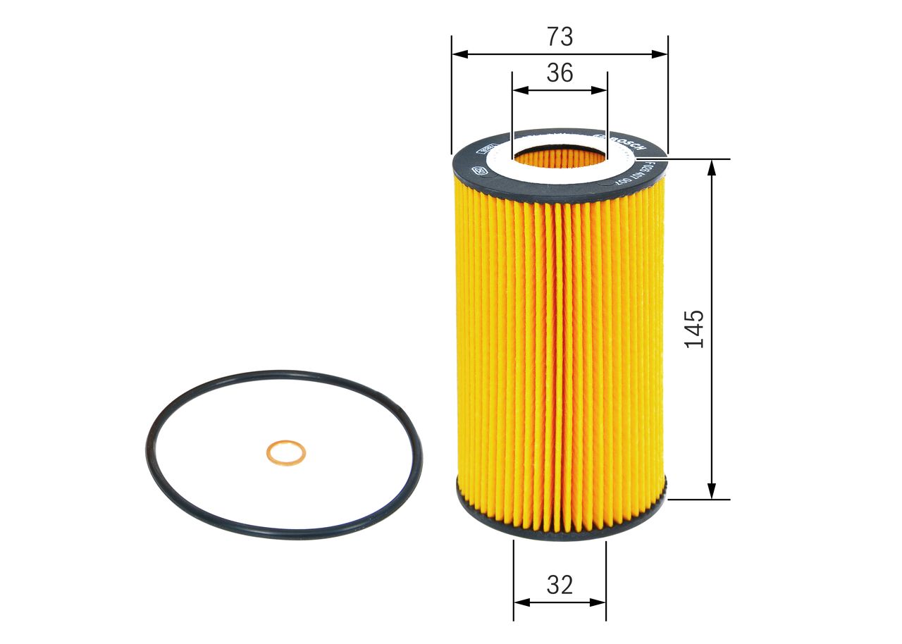 BOSCH F 026 407 007 - &Ouml;lfilter