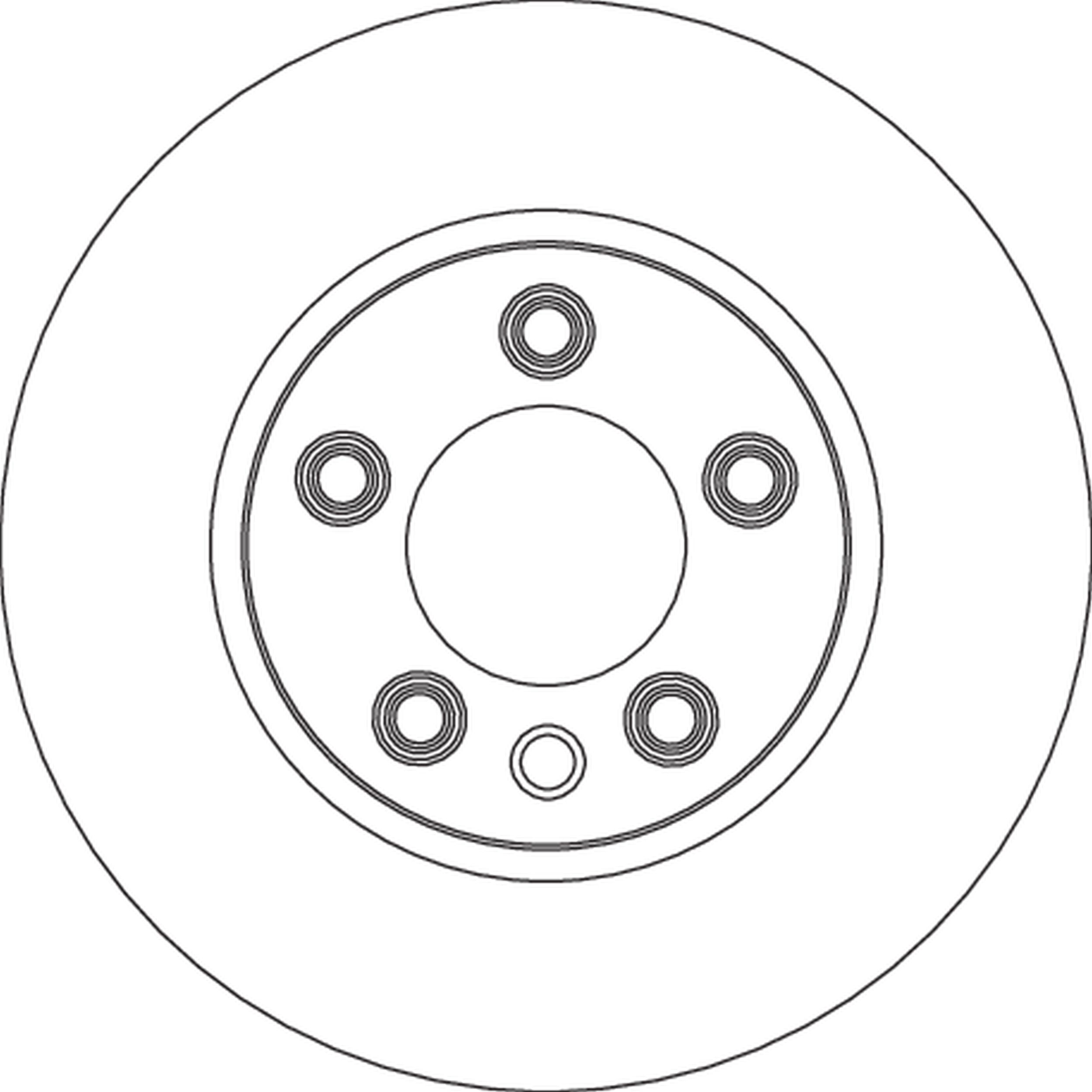 TRW BRAKE DISC - TecDoc 2