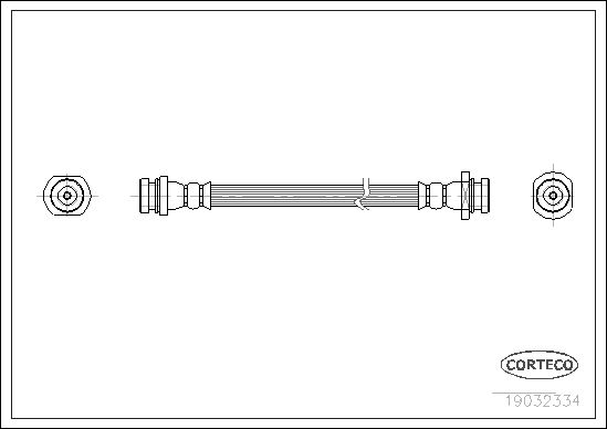 FLEXIBLE DE FREIN SUZUKI SAMURAI  0705