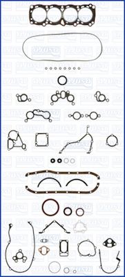 Juego completo de empaques, motor