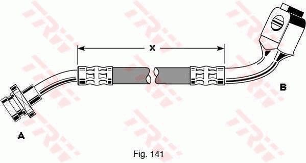 FLEXIBLE DE FREIN  9900