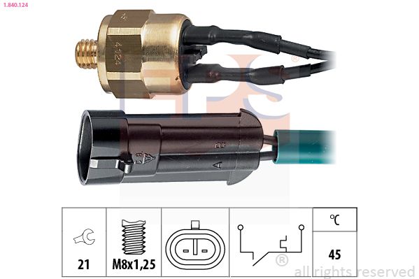 Temperaturschalter, K&uuml;hlmittelwarnlampe