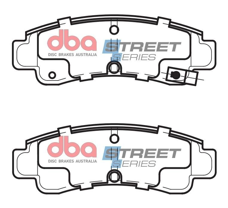 DBA SS STREET SERIES BRAKE PADS [ Nissan 1990-96 R ] - TecDoc Only