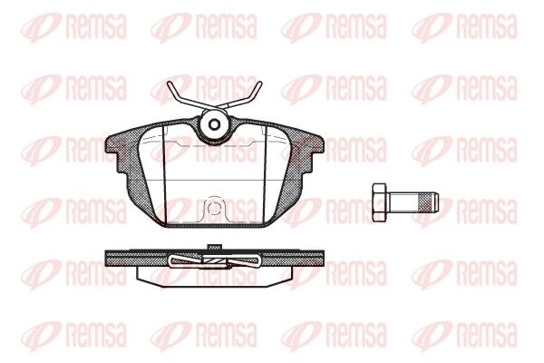 Premium Rear Brake Pad Set Premium Rear Brake Pad Set