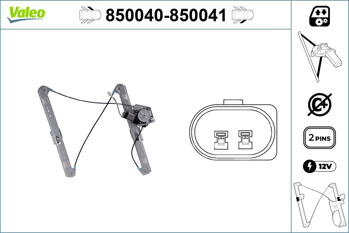 VALEO 850040 - Fensterheber