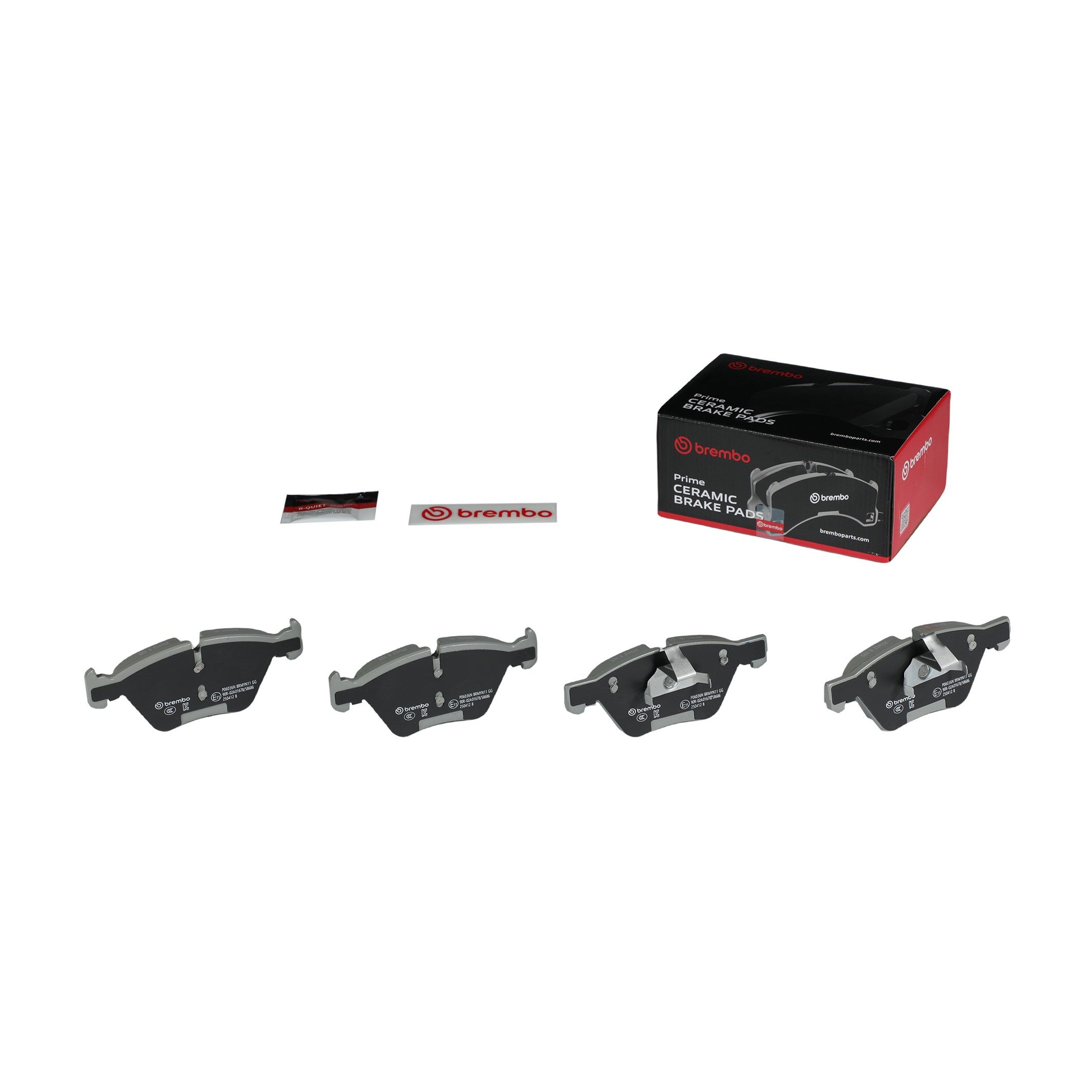 BREMBO DISC PAD -  BMW 120D E87 07-10 (FRT) - TecDoc 1