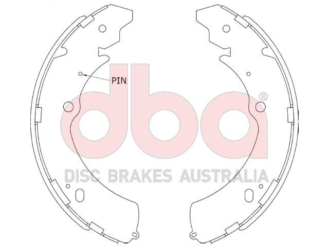 Street Series Brake Shoes [Great Wall 295mm] - TecDoc Only