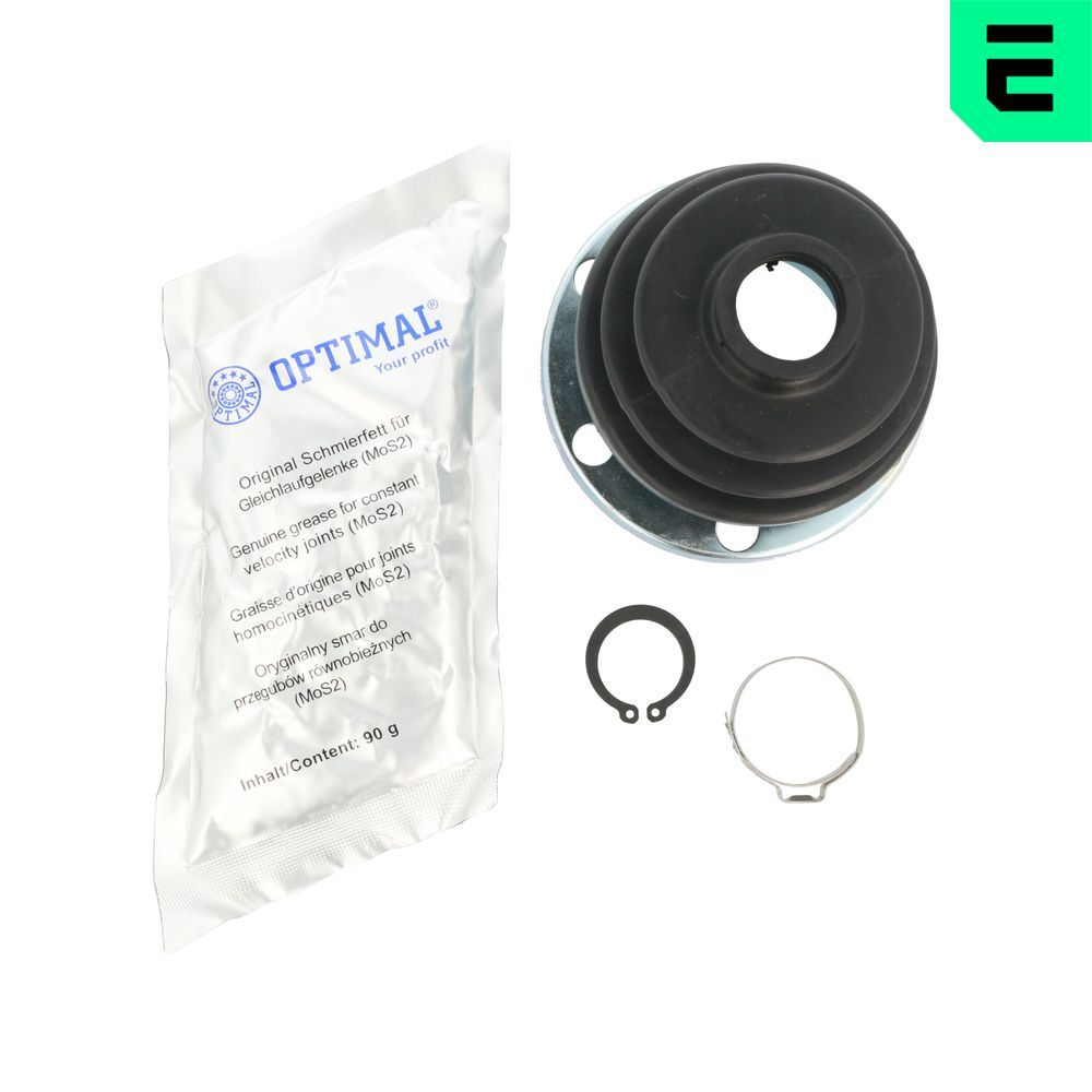 Faltenbalgsatz, Antriebswelle