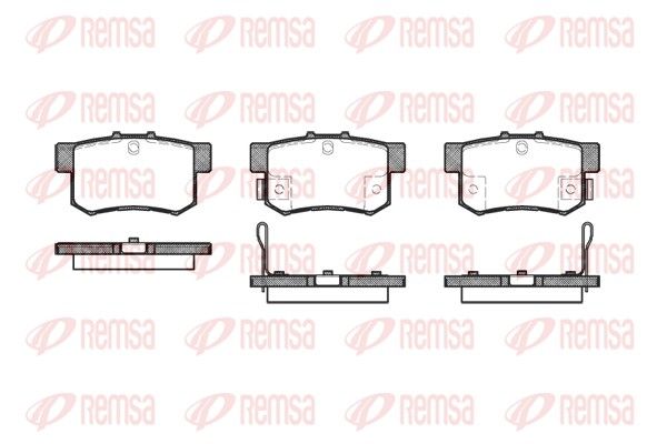 Brake Pad Set, disc brake 0325.22